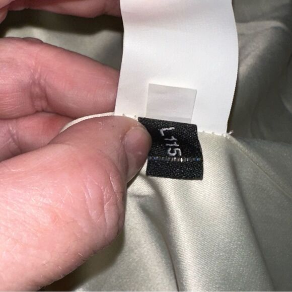 kate spade coat off white tweed cotton. Size XLarge. Pit to pit measures 21” - Picture 6 of 8